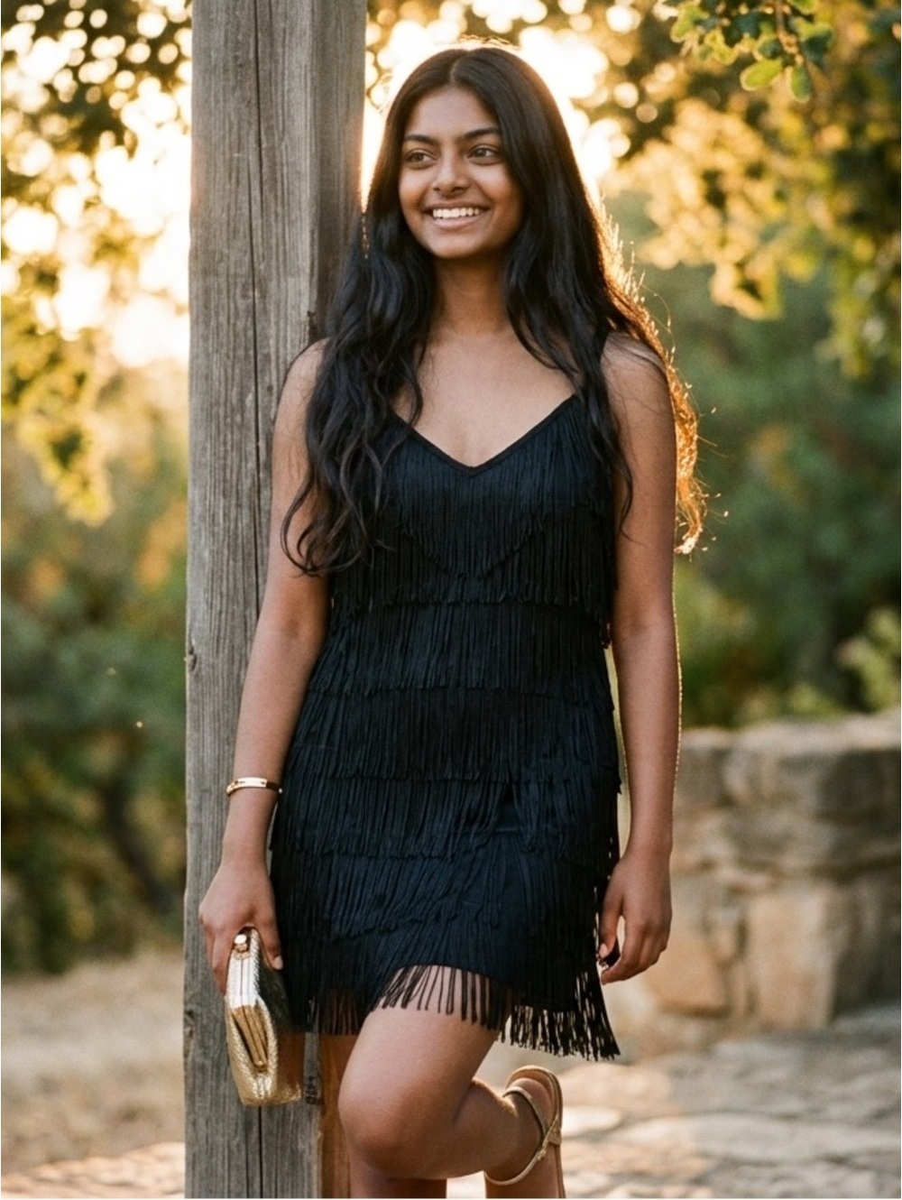 XXS Tuckernuck Black Bristol Dress